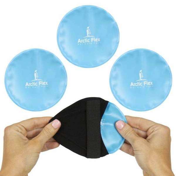 Vive Health Round Gel Pack Set W/ Cover, PK3 RHB1062PAK3